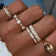 Enchanting Solstice Zircon Ring set for women - EX-STOCK CANADA