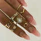 Enchanting Solstice Zircon Ring set for women - EX-STOCK CANADA