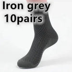 Socks men's new bamboo fiber men's business socks - EX-STOCK CANADA