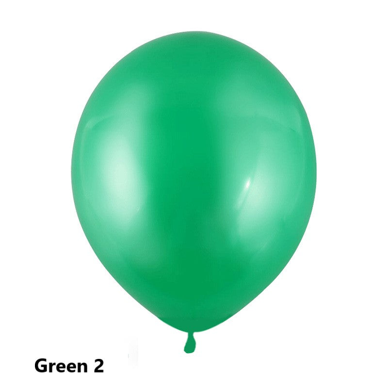 Green balloon labeled 'Green 2' on a white background