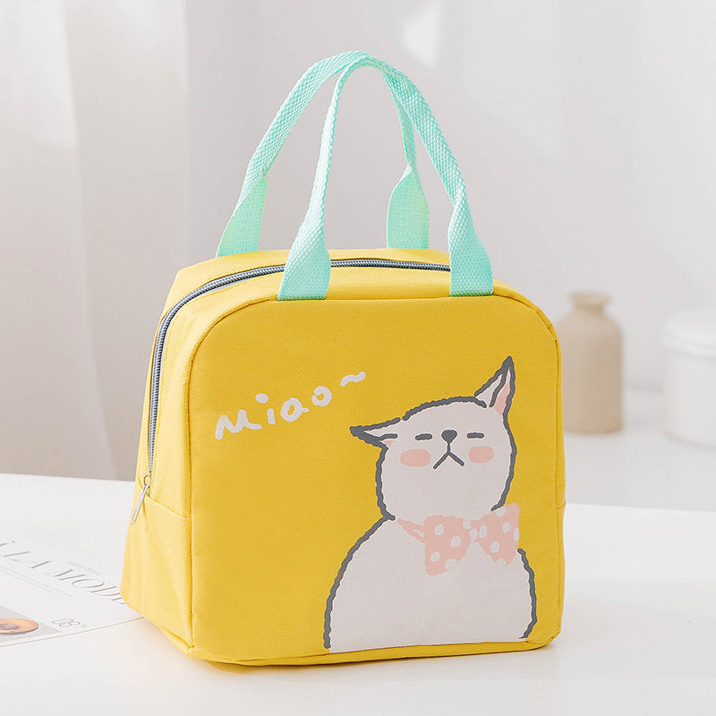 Cartoon Insulated Lunch Bag Zipper Lunch Bag EX-STOCK