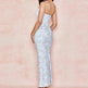 Summer Floral Print Dress Women Sexy Party Long Dresses Puff Short Sleeve - EX-STOCK CANADA