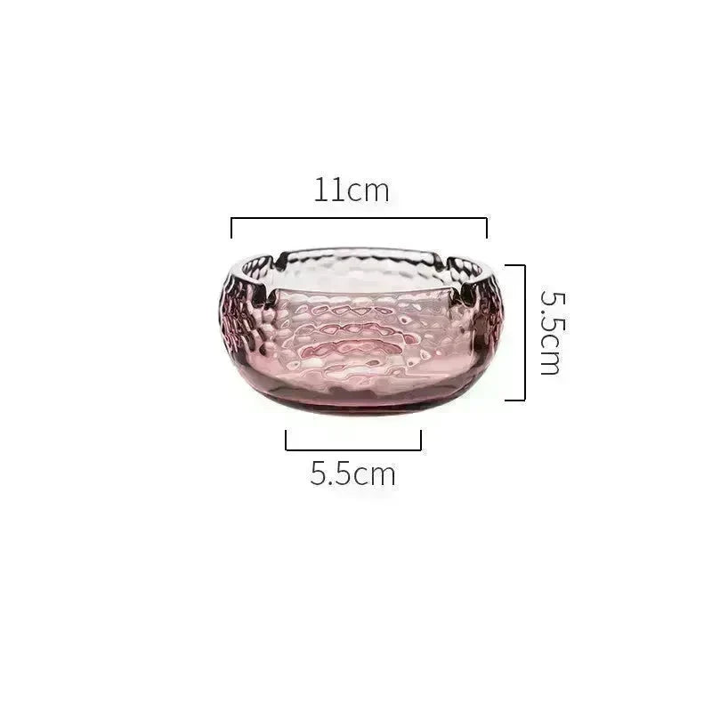 Luxury Crystal Glass Office Cigar Ashtray - EX-STOCK CANADA