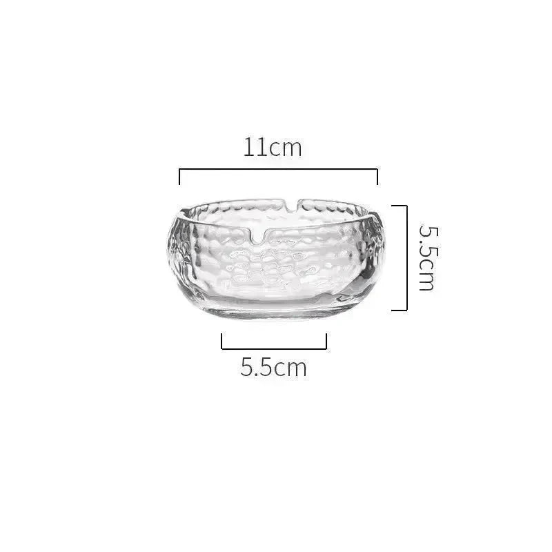 Luxury Crystal Glass Office Cigar Ashtray - EX-STOCK CANADA