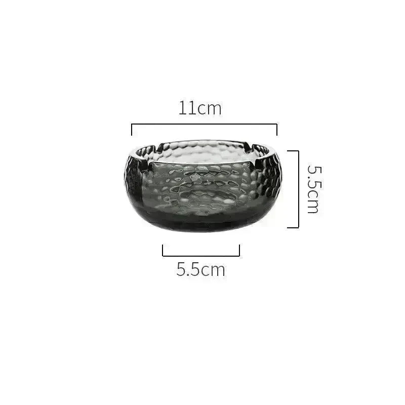 Luxury Crystal Glass Office Cigar Ashtray - EX-STOCK CANADA