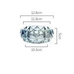 Luxury Crystal Glass Office Cigar Ashtray - EX-STOCK CANADA