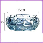 Luxury Crystal Glass Office Cigar Ashtray - EX-STOCK CANADA