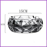 Luxury Crystal Glass Office Cigar Ashtray - EX-STOCK CANADA