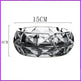 Luxury Crystal Glass Office Cigar Ashtray - EX-STOCK CANADA