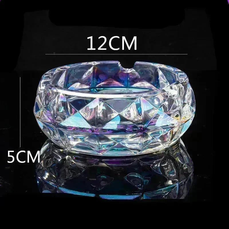 Luxury Crystal Glass Office Cigar Ashtray - EX-STOCK CANADA