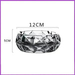 Luxury Crystal Glass Office Cigar Ashtray - EX-STOCK CANADA