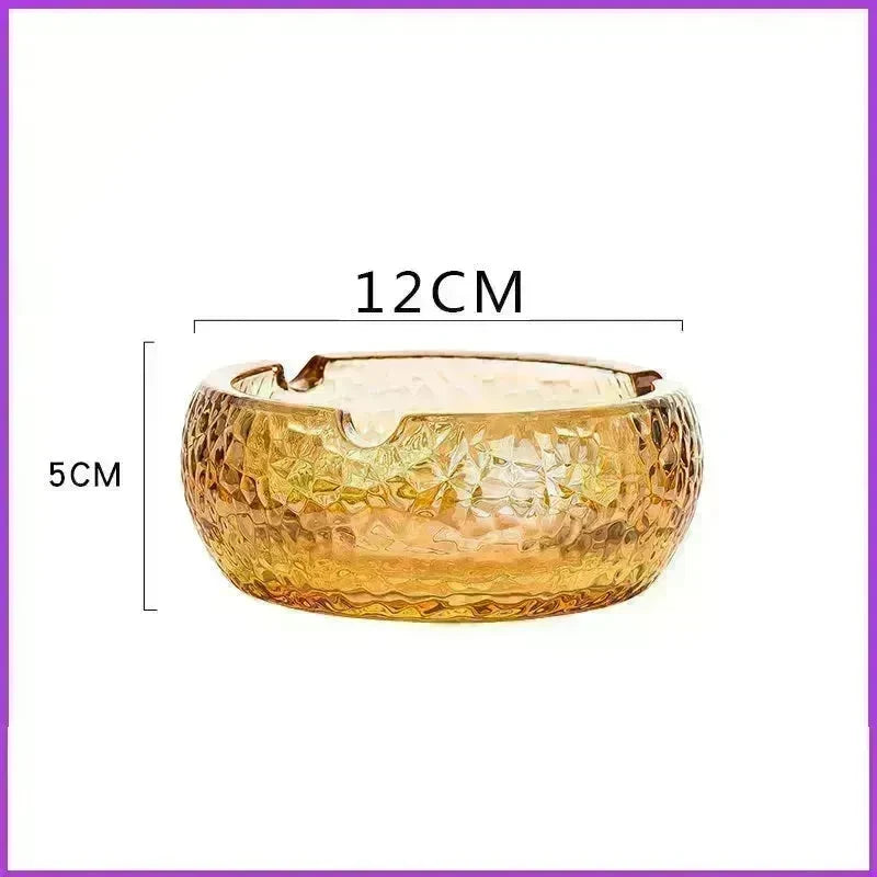 Luxury Crystal Glass Office Cigar Ashtray - EX-STOCK CANADA