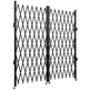 Double Folding Security Gate, 5.1 H X 10.2 W Folding Door Gate, Steel Accordion Security Gate, Flexible Expanding Security Gate, 360 Rolling Barricade Gate, Scissor Gate Or Door With Keys EX-STOCK