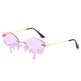 Sunglasses Personality Tear-shaped Visor Glasses EX-STOCK Canada 