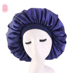 Beauty print Satin Silk Hair Bonnet for sleeping - EX-STOCK CANADA