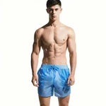 Pantalones de playa para hombres boxeadores de secado rápido