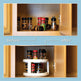 Two Level Storage Turntable - Multi Level Rotary Kitchen Spice Manager for Cabinets, Pantries, Bathrooms, Refrigerators EX-STOCK Canada 