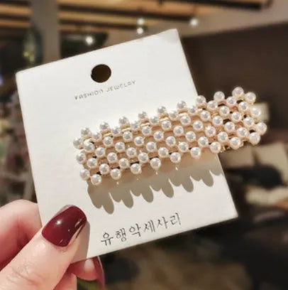 Elegant Pearl Bling Hair Clip - EX-STOCK CANADA