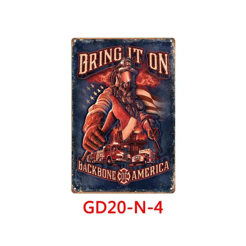 Retro Tin Painting Bar Home KTV Wall Hanging Novelty signs Decor - EX-STOCK CANADA