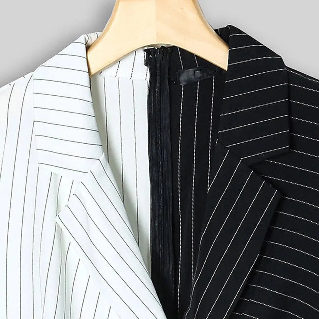 Fashion Suit Women Blazer Dress Turn Down Neck Long Sleeve - EX-STOCK CANADA