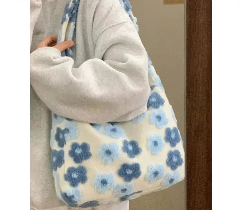 Nouveau sac de fourrure de grande capacité sac féminin décontracté.