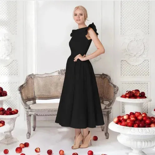 11 colors women's summer dress Vintage sleeveless elegant and Sexy dress, wedding party, dress Women dresses - EX-STOCK CANADA
