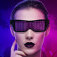Multicolor Party LED Glasses Dynamic Flashing LED Glasses EX-STOCK Canada 