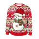 Ugly Christmas Sweater For gift Santa Deer Elf Funny Pullover - EX-STOCK CANADA