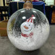 Inflatable Snowman Santa Claus Hanging Christmas Ball decoration - EX-STOCK CANADA