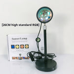 Sunset Projection Lamp Sunset Projector Night Light Wall Decoration Lighting EX-STOCK Canada 