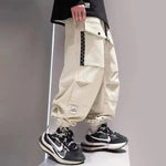 Retro Loose Tappered Men's Overalls Baggy Cargo Pant - EX-STOCK CANADA