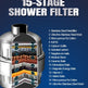 17-layer Shower Filter Active Health Shower Head EX-STOCK Canada 