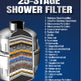 17-layer Shower Filter Active Health Shower Head EX-STOCK Canada 