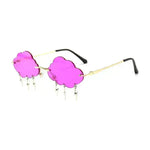 Fashion Trend Cloud Chain Polarized Sunglasses for Women