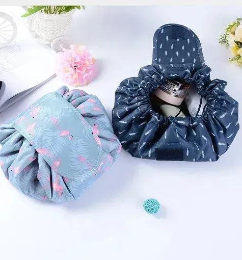 Animal Printing Large Capacity Drawstring Lazy Cosmetic Storage Bag - EX-STOCK CANADA