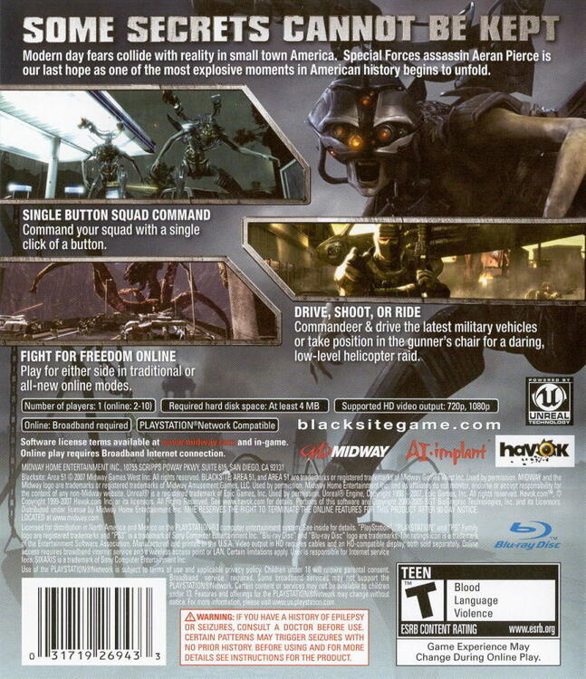 BlackSite: Area 51 