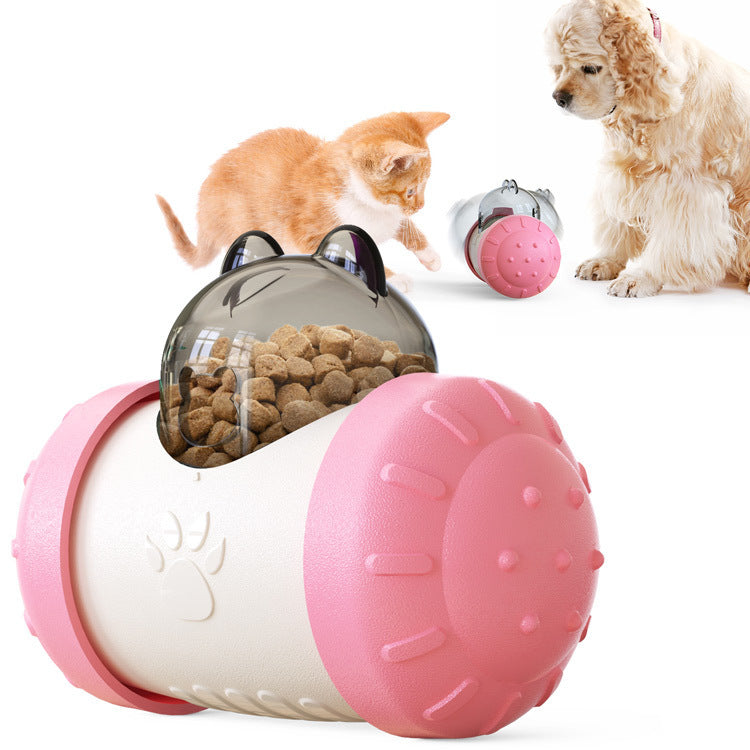Funny Dog Treat Leaking Toy With Wheel Interactive Toy For Dogs Puppies Cats Pet Products Supplies Accessories EX-STOCK Canada 