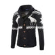 Men's fawn Deer Button Christmas cardigan sweater - EX-STOCK CANADA