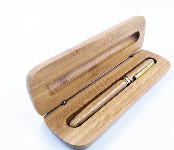 Bamboo Pen Bamboo Pen Pen Ball Pen Lettering Customer Gift Hard Pen Neutral Bamboo Pen - EX-STOCK Canada