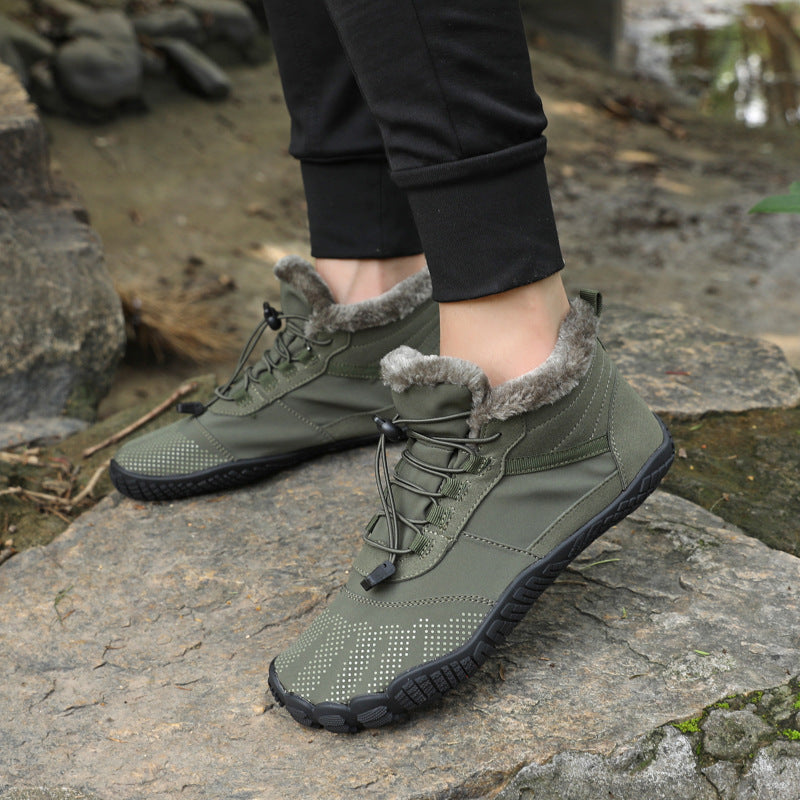 Waterproof fleece-lined winter hiking boots – product view 10