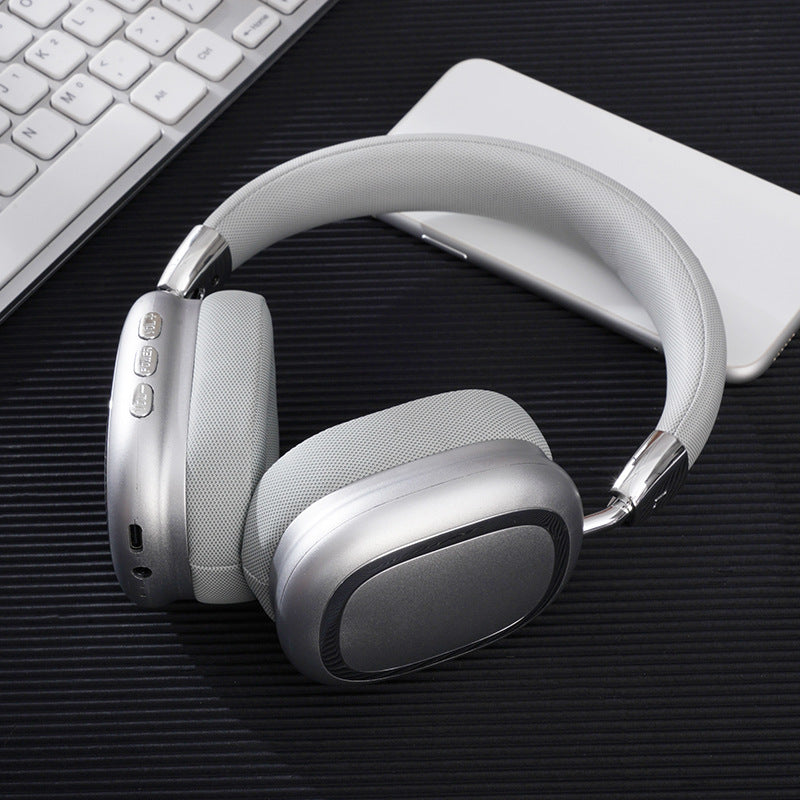 Wireless over-ear headphones full-size head-mounted design