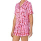 Fashion Striped Casual Two-piece Suit Pajamas For Women - EX-STOCK Canada