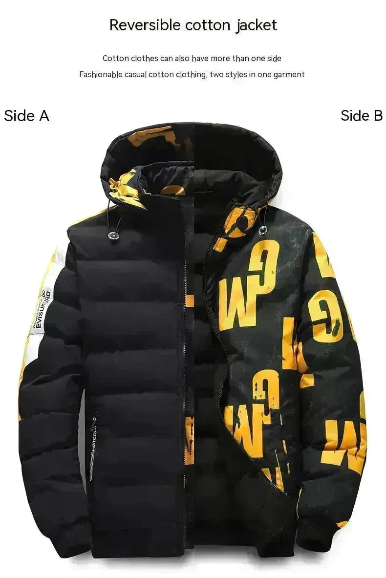 Winter Cotton-padded Men's Thickened Coat Jacket - EX-STOCK CANADA