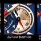 Tactical Motorcycle Waterproof Luminous Watch Timing Multi-Pointer EX-STOCK Canada 