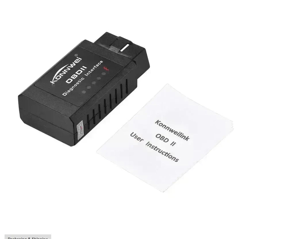 KONNWEI KW910 full protocol ELM327 OBD2 vehicle fault diagnostic Scanner detector tool - EX-STOCK CANADA