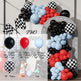 Racing Theme Balloon Set – 145-Piece Party Decoration Kit