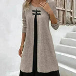 Winter Cashmere  Slim Fit Midi Flared Sweater Dress - EX-STOCK CANADA