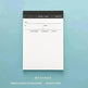 Portable Notepad Schedule Daily Planner - EX-STOCK CANADA