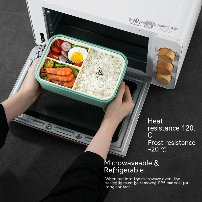 Microwave Oven Heating Lunch Box Rectangular Fruit Container EX-STOCK