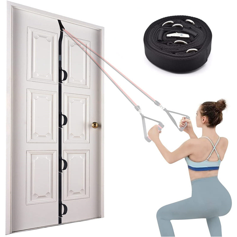 Home Fitness Multi-point Anchor Fitness Accessories Portable Door Strap 